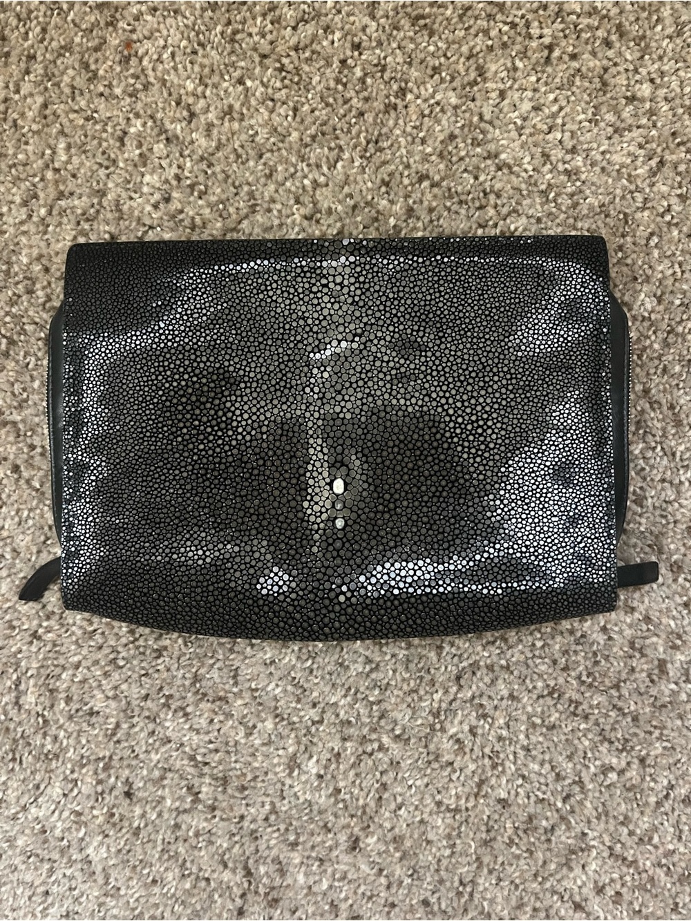 Devi Kroell stingray clutch/pouch